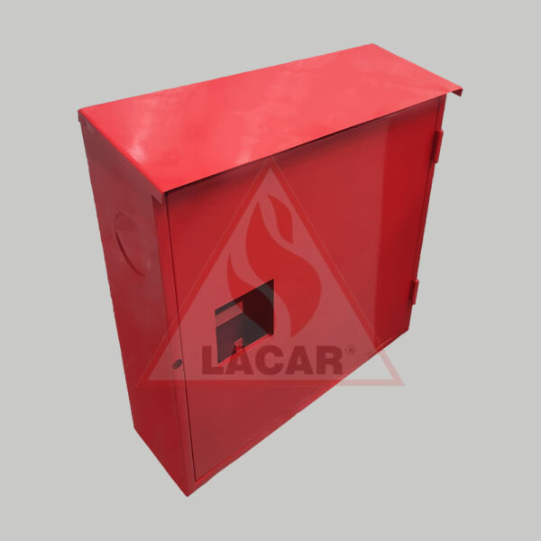 GABINETE LACAR® PARA MANGA 44,5mm. CON PUERTA ENTERIZA Y VISOR, CON ALERO