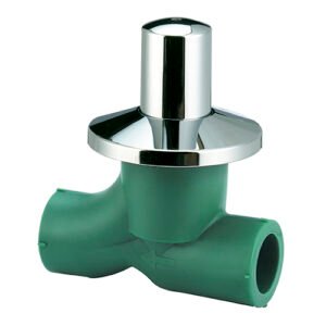 LLAVE DE PASO CON CABEZAL DE POLÍMERO TERMOFUSIÓN ACQUA SYSTEM