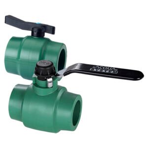VÁLVULA ESFÉRICA CON MANIJA TERMOFUSIÓN ACQUA SYSTEM