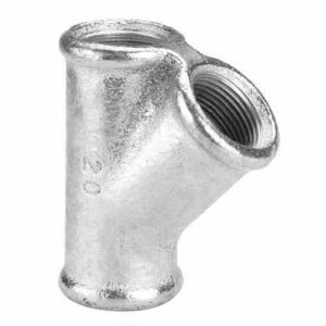 TE A 45º GALVANIZADA