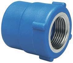 TUBO FUSIÓN HEMBRA INSERTO HEMBRA POLIMEX AZUL