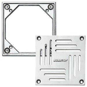 MARCO C/TAPA DE ACERO INOX DURATOP X